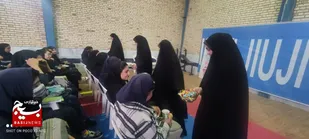 برگزاری جشن دهه کرامت در اردوی عملی درس آمادگی دفاعی دختران شاهرود