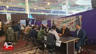 جشنواره میزخدمت در تربت&zwnj;جام به یمن هفته بسیج+تصاویر و فیلم