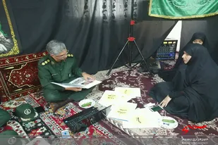 بازدید فرمانده سپاه ناحیه همدان از فعالیت&zwnj;های پایگاه سمیه