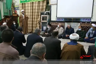 حضور فرمانده سپاه استان قم در جمع مردم منطقه امام زاده ابراهیم (ع)